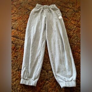 Grey Hollister sweatpants